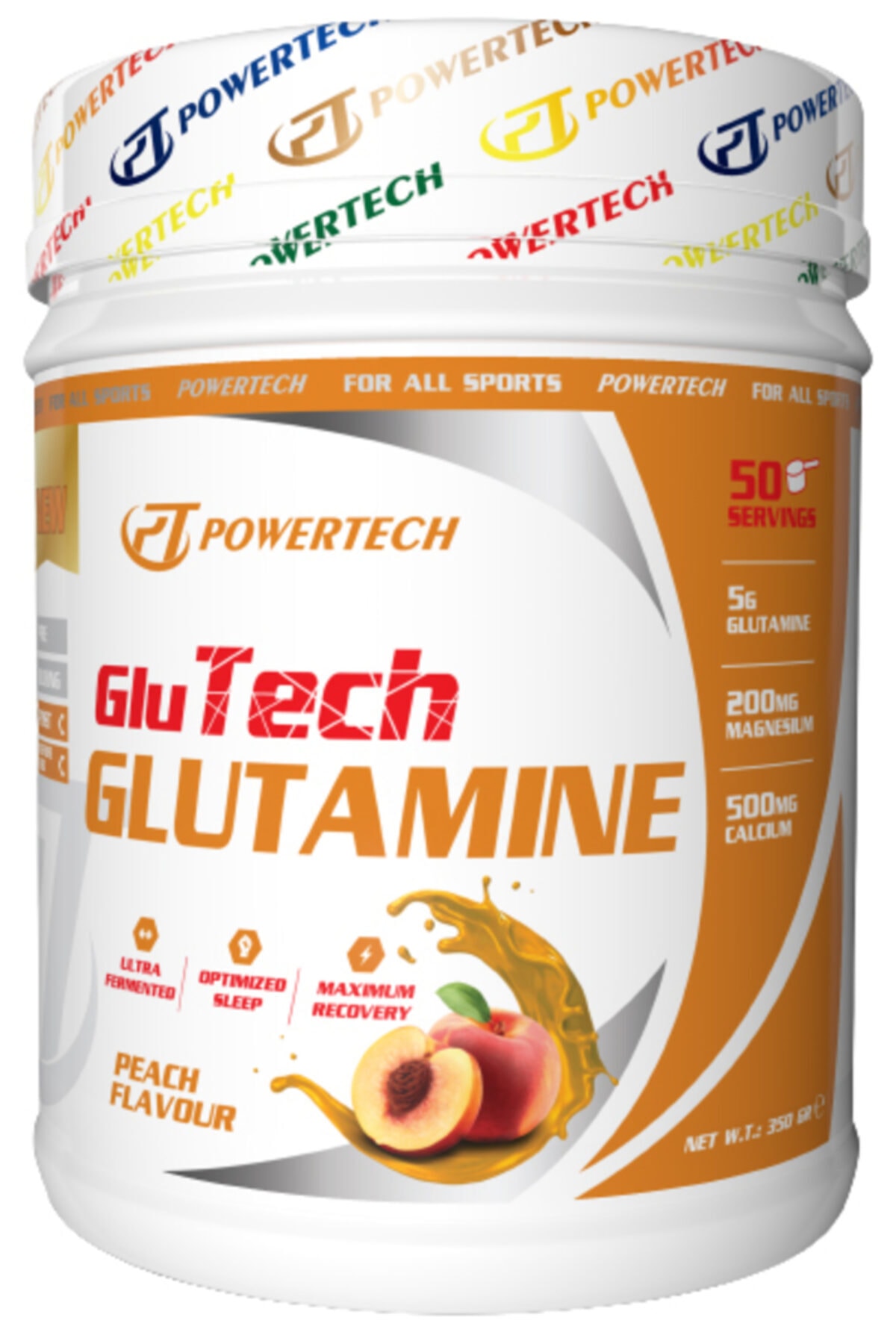 POWERTECH Glutatech Glutamine 350 Gr Şeftali Aromalı Glutamin