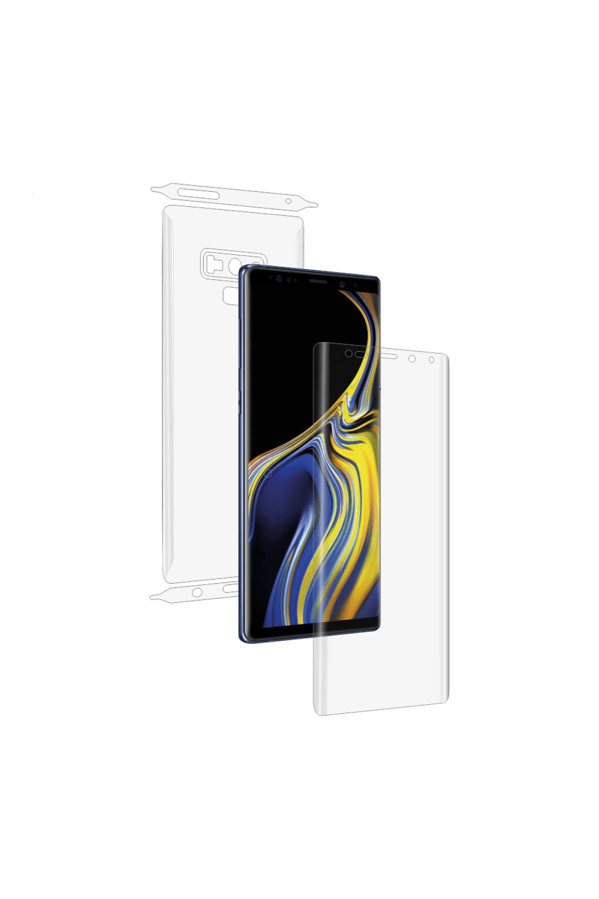 Winex Mobile Xiaomi Mi 5 Ön-Arka 360 Fullbody Darbe Emici Kaplama Ve Hd Ekran Koruyucu