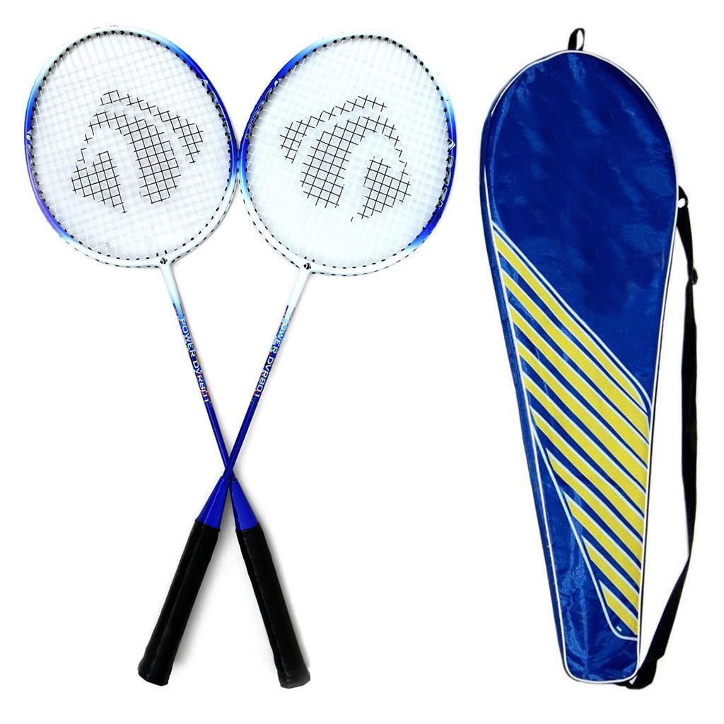 Mashotrend 2'Li Badminton Raketi - Çantalı Badminton Raketi
