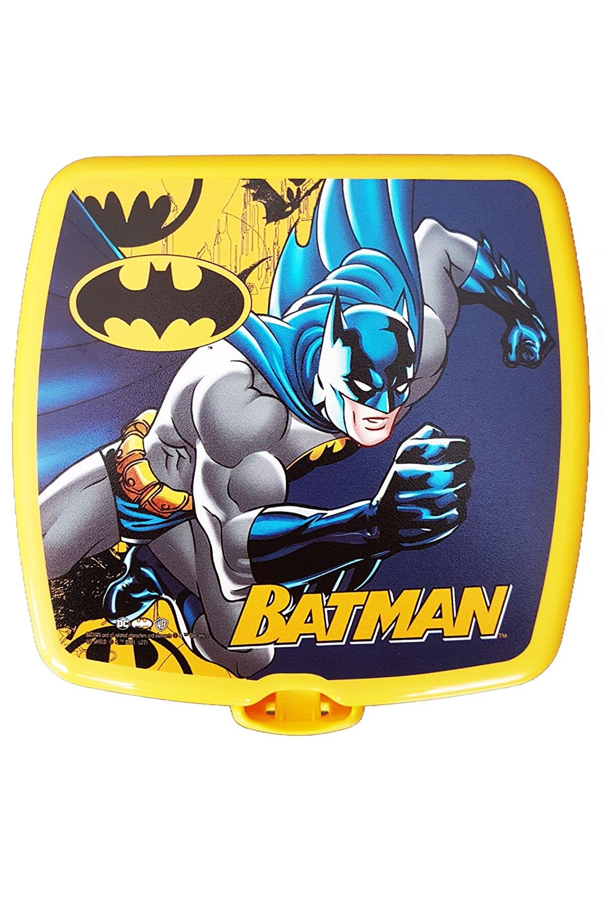 Mashotrend Batman Yemek Kabı - Batman Beslenme Kabı - Lisanslı Batman Yemek Kabı - Beslenme Çantası