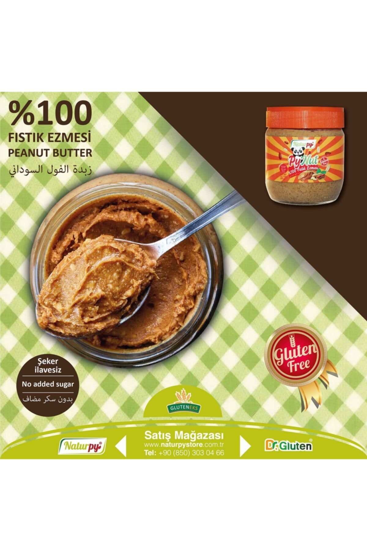 Naturpy Marka Ürünler Pynut Glutensiz %100 Fıstık Ezmesi 149,90 TL