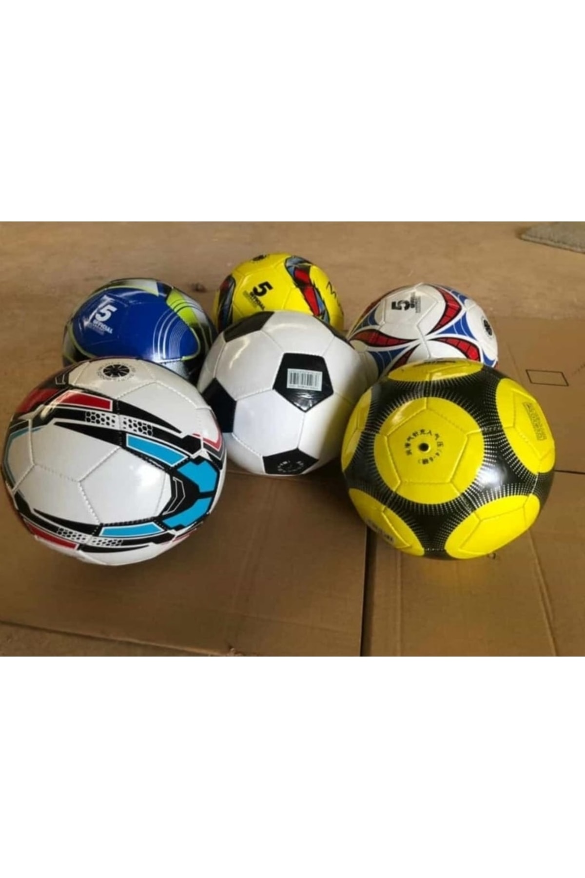 CAN Futbol Topu Dikişli No 5 - Yeşil