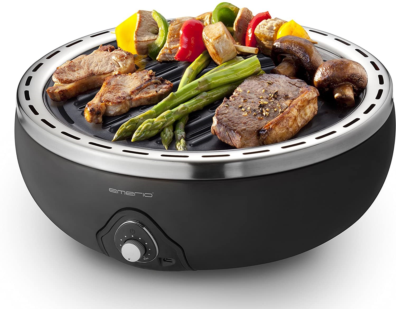 Emerio Kendinden Fanlı Kömür Barbekü -Izgara Siyah Fiyatı - Taksit ...