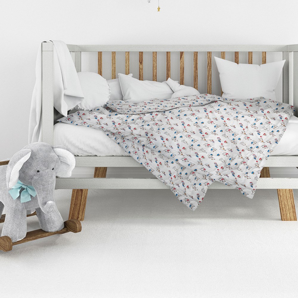 Miabella Home Flanel Bebek Yorgan 100X150 Cm