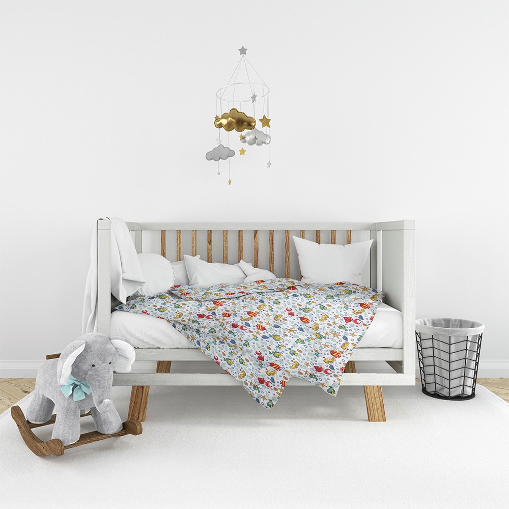 Miabella Home Flanel Bebek Yorgan 100X150