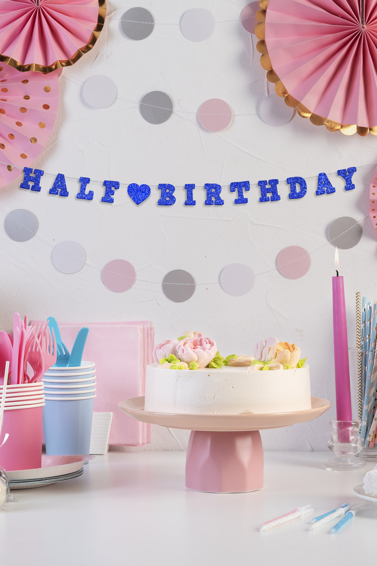 Artikel Mavi Half Birthday Yazılı Banner Yarım Yaş Partisi Doğum Günü Süsü Simli Eva Banner Artikel Mavi Half Birthday Yazılı Banner Yarım Yaş Partisi Doğum Günü Süsü Simli Eva Banner