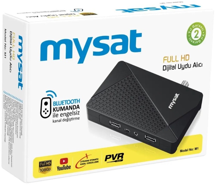 AIRTECH Mysat M1 Bluetooth Kumanda Dijital Full Hd Uydu Alıcı Fiyatı ...